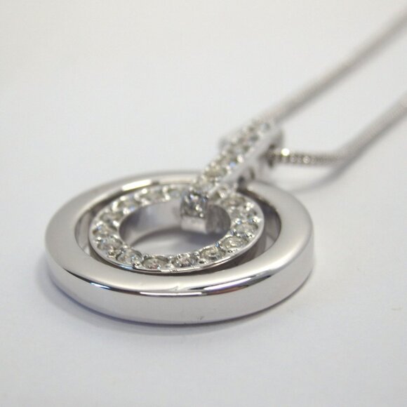 Authentic SWAROVSKI Necklace metal [Used] - Picture 3 of 8